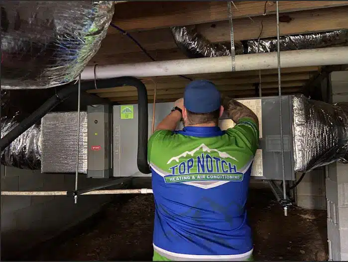 Air handler installation in BGKY.