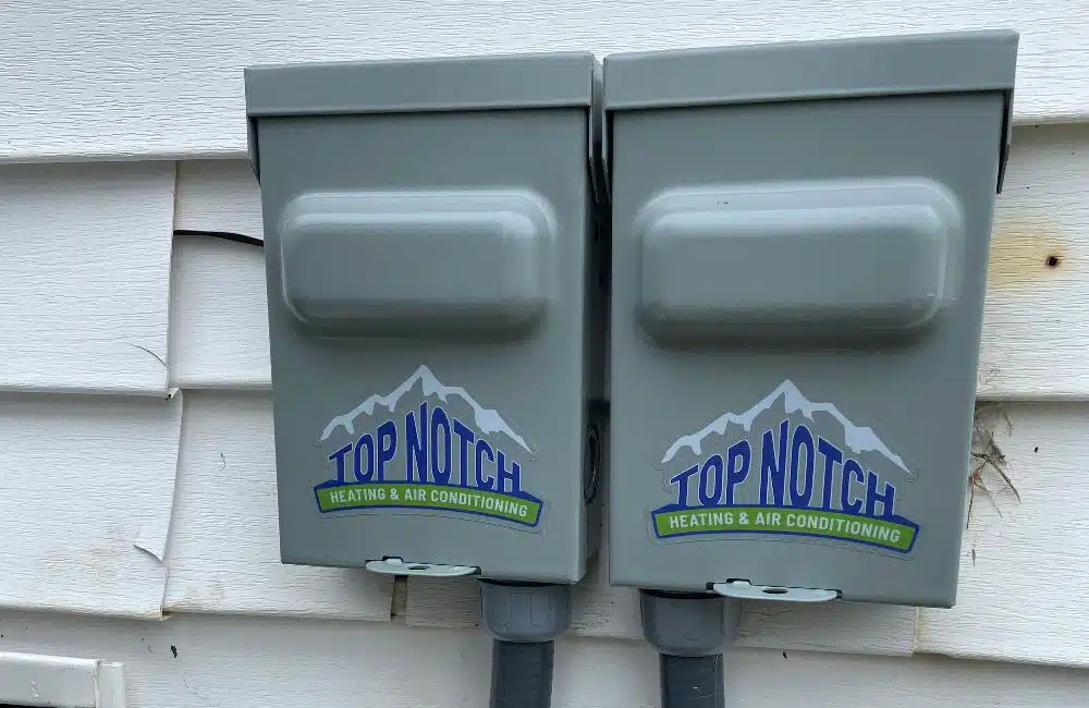 two top notch electrical boxes.